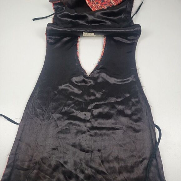 Vintage Disney Magic Kingdom 80's Cast Costume Uniform Red Rare Vneck Small Vtg - Picture 3 of 10